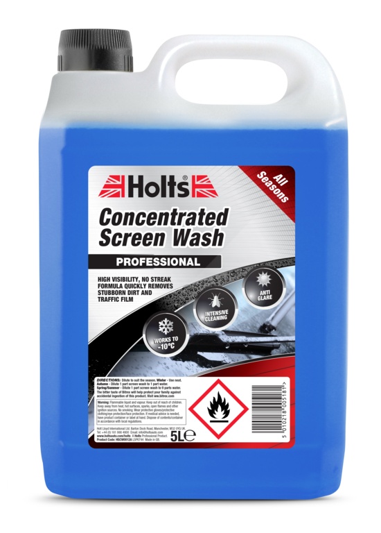 Holts Concentrated Screen Wash 5L 346297